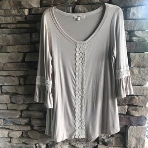 NWOT Cream top